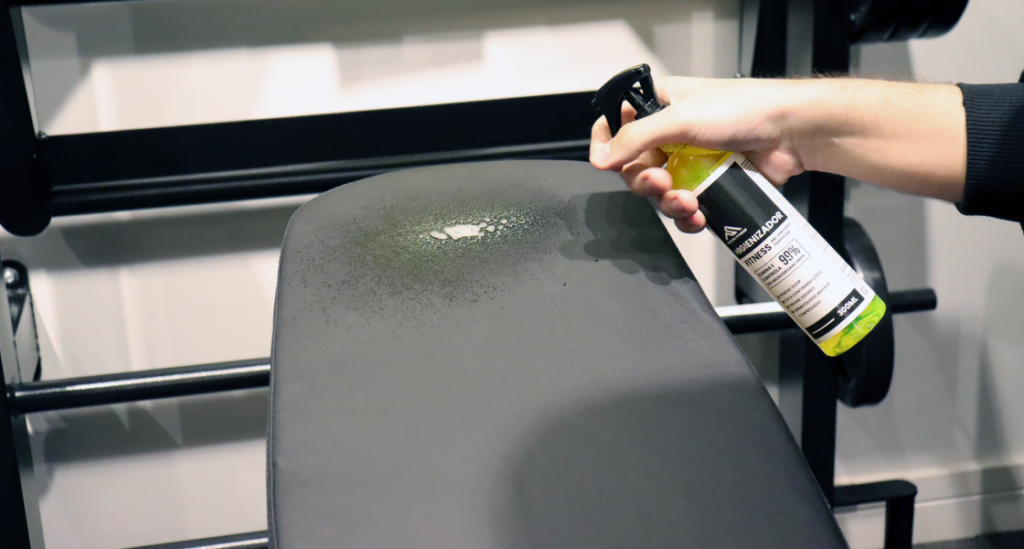 Como higienizar o meu espaço fitness?