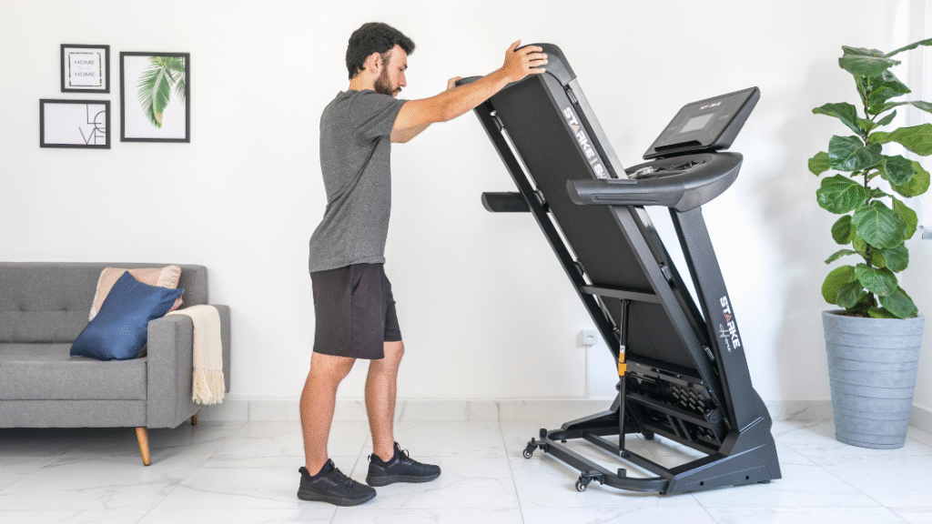 treino cardio com a Esteira Residencial Starke SH 4.5