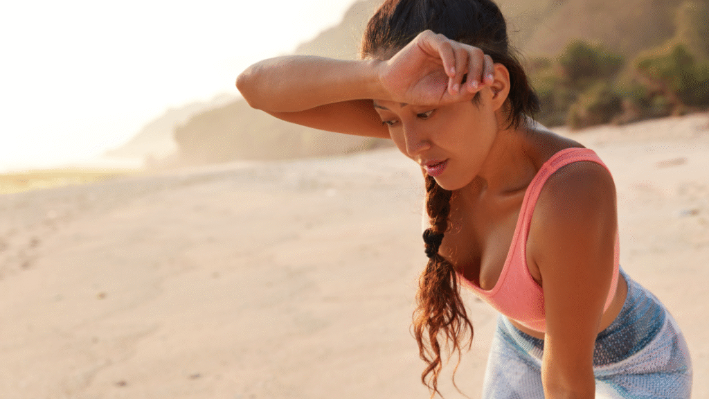 Como manter o ritmo do treino no verão